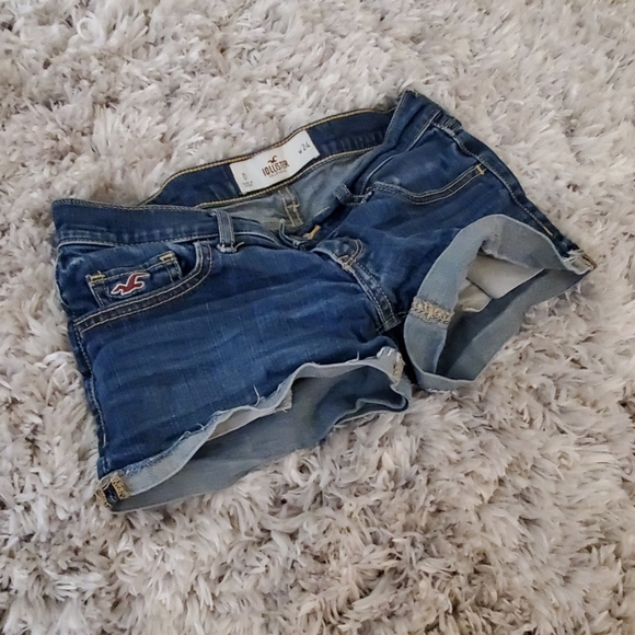 Hollister Pants - Hollister Jean Shorts Medium Wash-Size 0